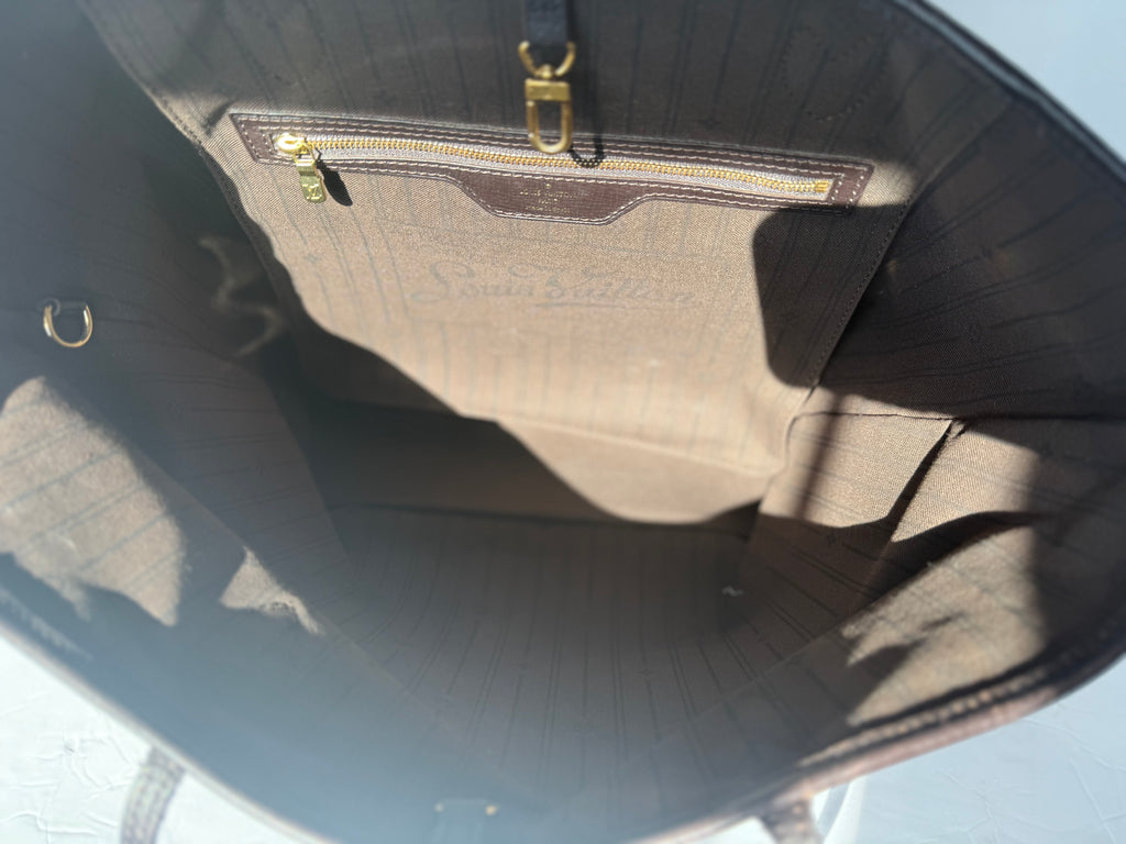 Louis Vuitton Monogram Idylle Neverfull MM Fusain