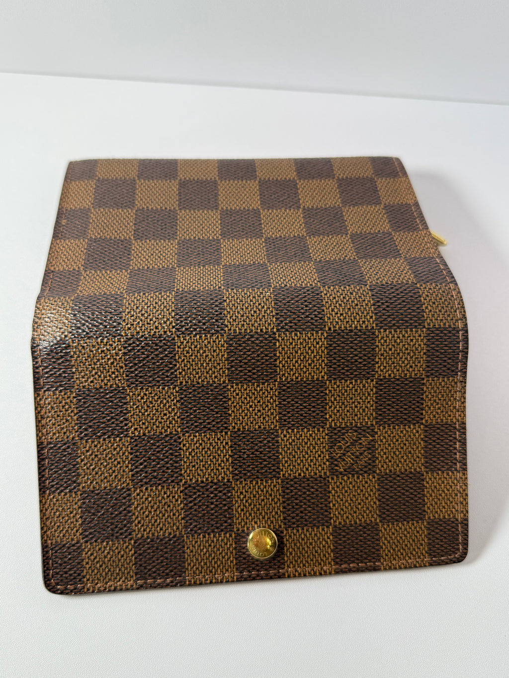Louis Vuitton Damier Ebene Porte Monnaie Billets Trésor Bifold Wallet